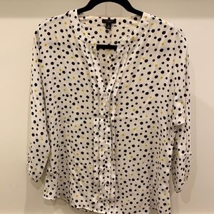 White top by Ann Taylor